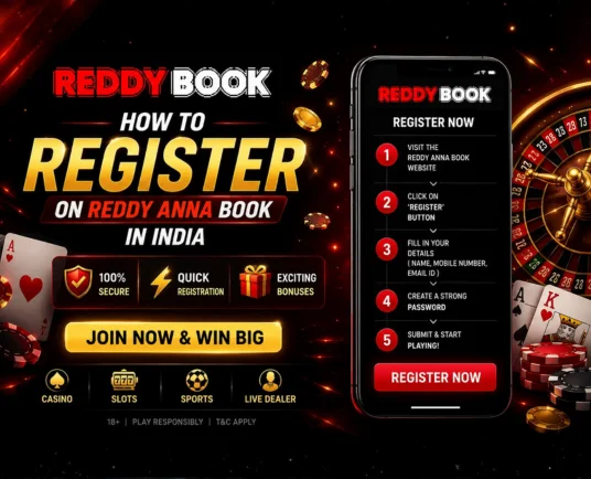 How to Register on Reddy Anna Book in India