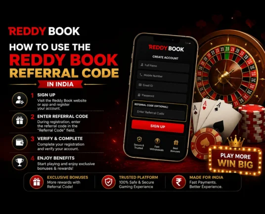 How to Use the Reddy Book Referral Code in India