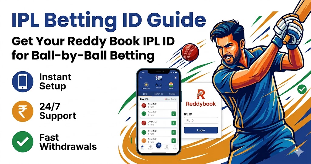 IPL Betting ID Guide — Get Your Reddy Book IPL ID for Ball-by-Ball Betting