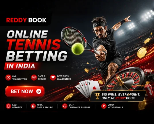 Online Tennis Betting in India at Reddybook