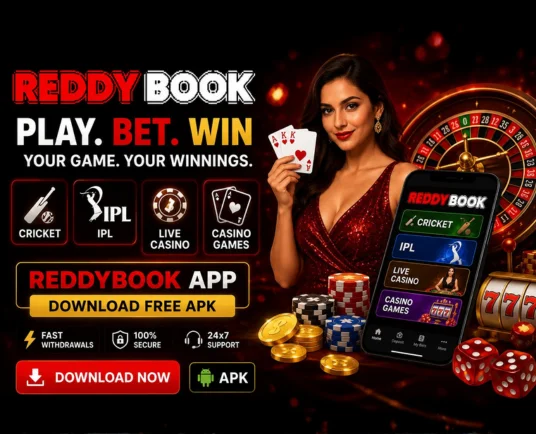 Reddybook App — Download Free APK & Bet on Cricket, IPL & Live Casino