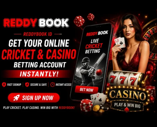 Reddybook ID — Get Your Online Cricket & Casino Betting Account Instantly at Reddybook