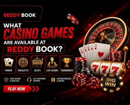 What Casino Games Are Available at Reddybook