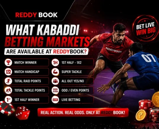 What Kabaddi Betting Markets Are Available at Reddybook