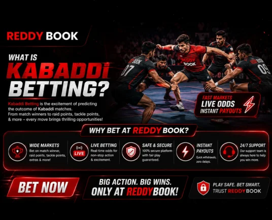 What is Kabaddi Betting & Why Bet at Reddybook